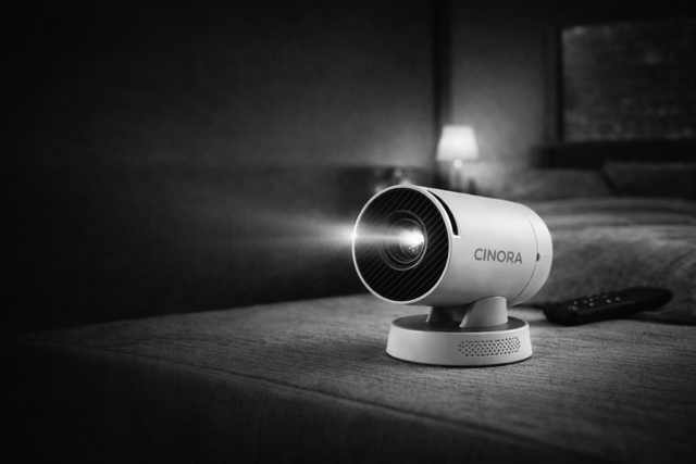 CINORA™ Mini Projecteur HD – Cinéma à domicile